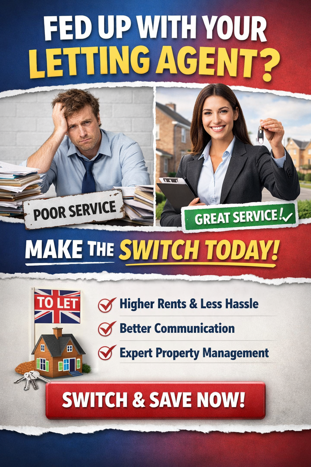 Switch To A Letting Agent in Chester